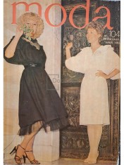 Eugenia Bulboaca - Revista Moda, nr. 104, primavara-vara 1983 (Editia: 1983) foto