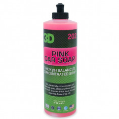 Sampon Auto PH Echilibrat 3D Pink Car Soap, 473ml