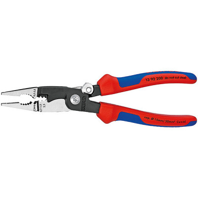 Cleste pentru instalatii electrice KNIPEX 13 92 200 HardWork ToolsRange foto