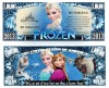 !!! SUA = FANTASY NOTE (TJ6) = DESENE ANIMATE : FROZEN - 2013 - UNC