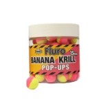 Cumpara ieftin Boilies Dynamite Baits Pop-up Two-tone Krill And Banana 15mm