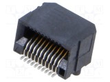 Conector margine PIN 20 0,635mm aurit SMT SAMTEC pentru PCB