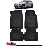 Covorase Auto TeamCar&reg; Tip Tavita Compatibile Mercedes-Benz GLC X253 (2015&ndash;2022) Negru, Material Rezistent, Cauciuc