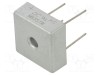 Punte redresoare monofazată DC COMPONENTS Urmax 100V 35A 400A THT