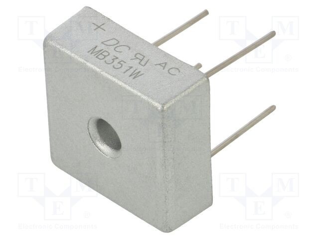 Punte redresoare monofazată DC COMPONENTS Urmax 100V 35A 400A THT