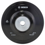 Placa de slefuit BOSCH pentru polizoare unghiulare, sistem de fixare cu cleme, D 125 mm ,Flansa filetata M14