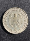 Moneda argint 5 reischsmarci 1936G, Europa