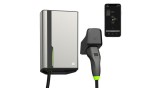 Green Cell GC HabuDen Wallbox 22kW 32A 5m Cablu Tip 2 Stație de &icirc;ncărcare inteligentă EV pentru mașini electrice cu aplicație GC Bluetooth WiFi
