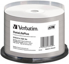 Mediu optic Verbatim DVD-R AZO 4.7GB foto