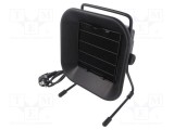 Absorbant de fum QUICK 23W 230V AC ESD negru 167x182x101mm