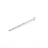 Cui striat pentru beton, cu cap inecat, otel, zincat alb, 3.5 x 75 mm