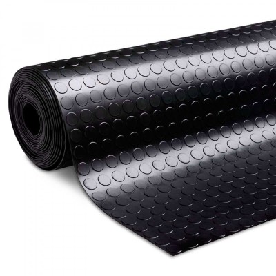 Covor Antiderapant din Cauciuc, Linoleum din Cauciuc pentru Protectie Podea Auto - model CIRCLE FAVLine Selection foto