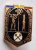 Uniunea sindicatelor Minerit - Petrol - Geologie - Energie electrica - insigna