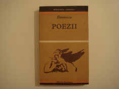 Poezii - Mihai Eminescu Editura Eminescu 1971 foto