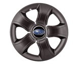 Cumpara ieftin Set 4 Capace Roti pentru Subaru, model Bis Black, R16
