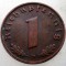 2.416 GERMANIA 1 REICHSPFENNIG 1937 D