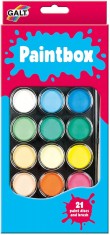 Set 21 acuarele cu pensula PlayLearn Toys