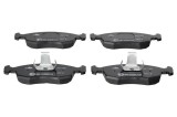 Set placute frana disc Fiat Albea, Palio, Palio Weekend, Punto, Strada Pick-Up Motor 1.0, 1.2, 1.2, 1.2, 52.5x151.3x18.1mm, OE 77362180
