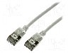 Cablu patch cord, Cat 6a, lungime 3m, U/FTP, LOGILINK - CQ9062S