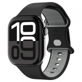 Curea Spigen Nano Pop pentru Apple Watch 42mm / 41mm / 40mm / 38mm Series, Neagra