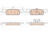 TRW GDB2016 COTEC set placute frana,frana disc