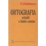 Ortografia actuala a limbii romane