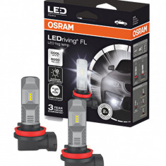 Set 2 Buc Bec Led Osram Canbus H8/H11/H16 LEDriving HL, New Generation 12/24V, 8.2W, 6000K, Alb rece 67219CW