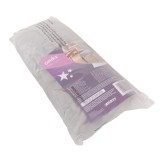 Husa pentru scaun din velur gri, elastica, model Glimz