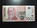 SERBIA 1000 DINARI 2014 UNC