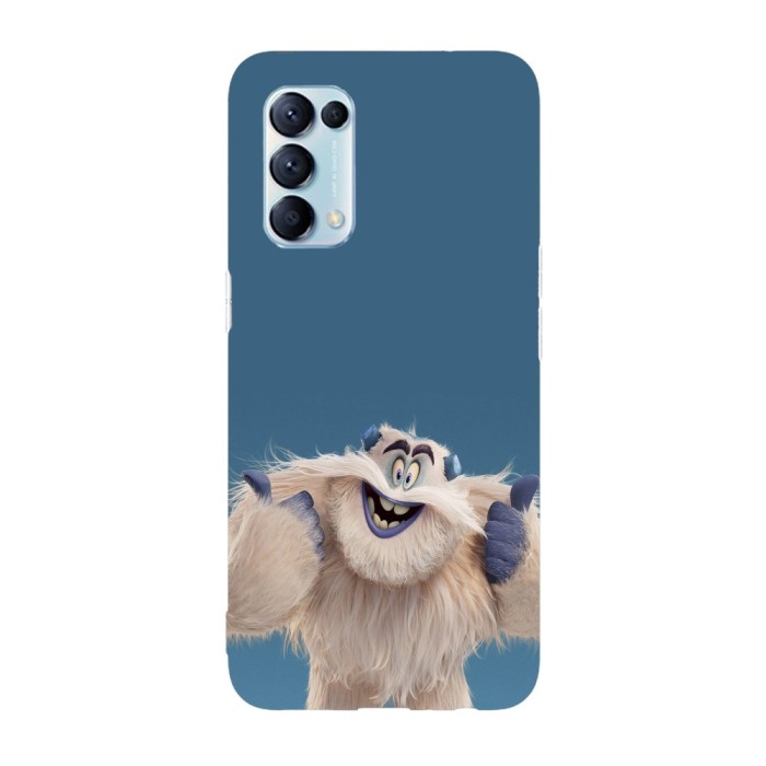 Husa compatibila cu Oppo A76, Viceversa, model Dorgle Smallfoot, Silicon, TPU