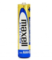 Baterie Maxell Alkaline AAA R3 1,5V alcalina set 4 buc.