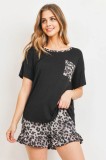 X692-9911 Set 2 piese pijama casual tip compleu lejer, L, M, S/M, XL