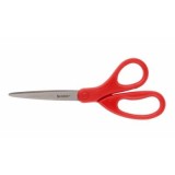 Foarfeca Scotch, 18 cm, maner rosu