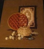 Cumpara ieftin PVM - Exceptionala tapiserie tapiterie "Natura Statica, cu Motive Taranesti" / 50,50 cm x 41 cm / Stare!