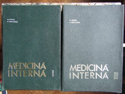 MEDICINA INTERNA , VOL. I - II , ED. a - II - a - A. MOGA , I. BRUCKNER , 1967 foto