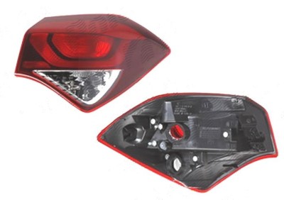 Stop spate lampa Hyundai I20, 10.2014-, spate, Dreapta, 5 usi, partea exterioara; P21/5W+PY21W; fara suport bec, DEPO foto