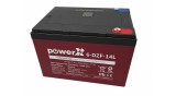 PowerX 12V 14Ah acumulator ciclic cu gel de &icirc;naltă performanță pentru biciclete electrice 6-DZF-14L 6-DZM-14