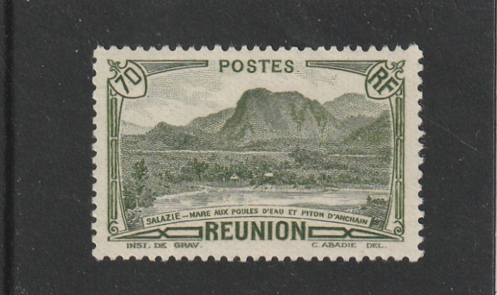 Reunion 1940 - Turism ( cu RF) , dantelat , MNH , Mi.179