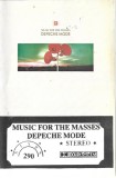 Depeche Mode &ndash; Music For The Masses, Caseta audio