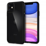 Husa Spigen Ultra Hybrid pentru Apple iPhone 11 Negru Mat