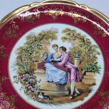 Farfurie decorativa portelan frantuzesc Limoges vintage