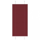 VidaXL Jaluzea plisată Bordeaux Roșu 60x100 cm Lățime țesătură 59,4 cm