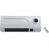 Aeroterma de perete Rosberg, 2000W, 3 trepte de caldura, termostat, timer 12 ore, telecomanda