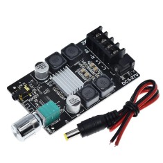 Amplificator stereo 2 x 50W cu TPA3116 si Bluetooth 5.0, ZK-502C input: 5-27V