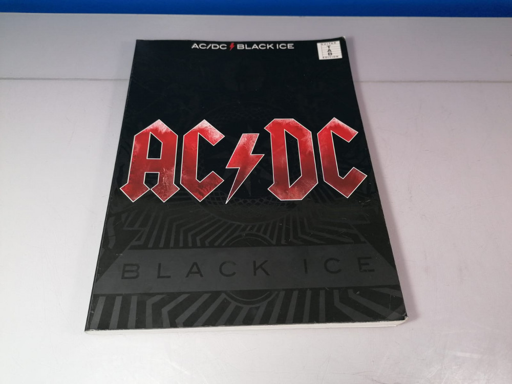 AC/DC Black Ice - carte partituri , Guitar Tab Edition / C3, 2008 |  Okazii.ro