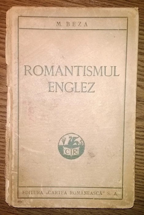 M. Beza - Romantismul englez
