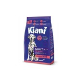 Hrană uscată c&acirc;ini, Kiani, vită, 10kg