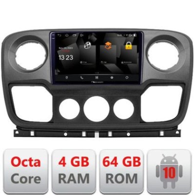 Navigatie Opel Movano, Renault Master 2010-2021 Android Octa Core 720p 4+64 DSP 360 camera carplay android auto v1 CarStore Technology foto