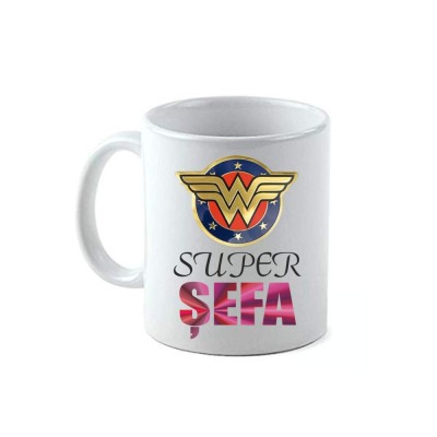 Cana alba personalizata Super Sefa, INOVATIX&amp;reg;. 330ml foto