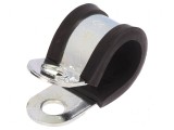 Clipsuri &Atilde;bucl&Auml; 22mm W 25mm O&Aring;&pound;el cu Protec&Aring;&pound;ie EPDM